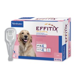 Virbac Effitix Large 4 Pipette Cani 20-40 kg