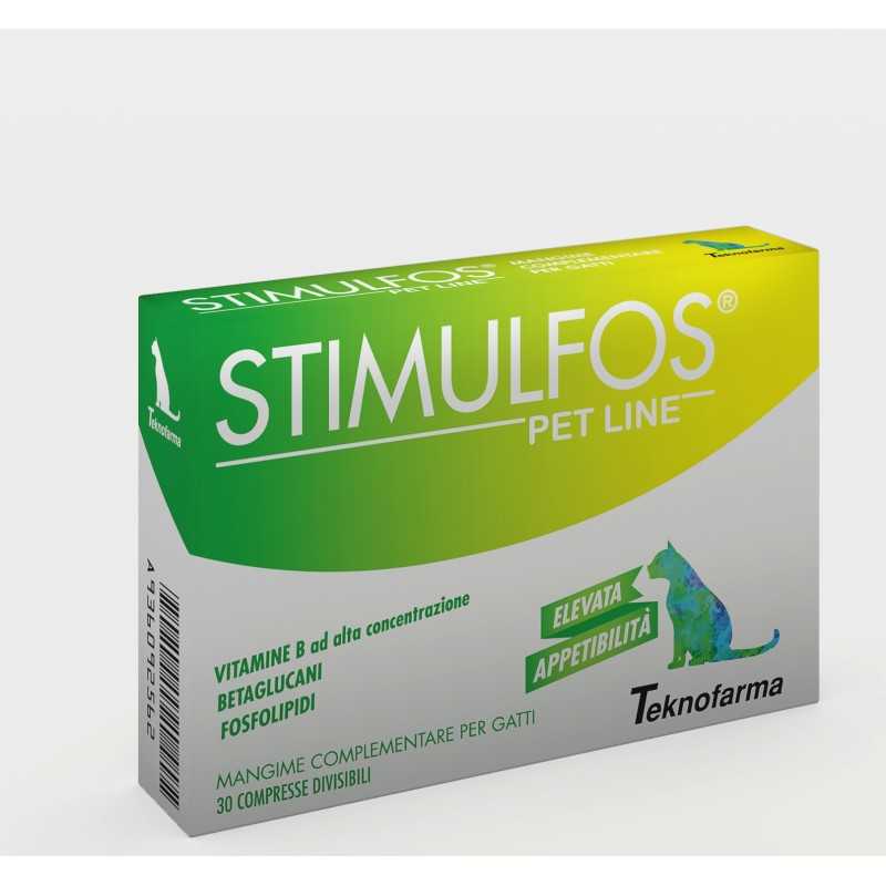 Teknofarma Stimulfos Pet Line Gatto 30 Compresse