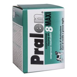 Teknofarma Pralen Maxi 480 mg/40 mg 8 Compresse Masticabili