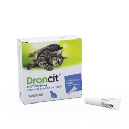 Vetoquinol Droncit Spot On 4 Tubetti 0,5 ml