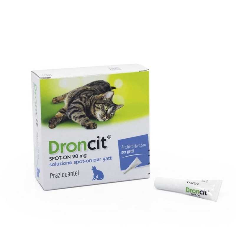 Vetoquinol Droncit Spot On 4 Tubetti 0,5 ml