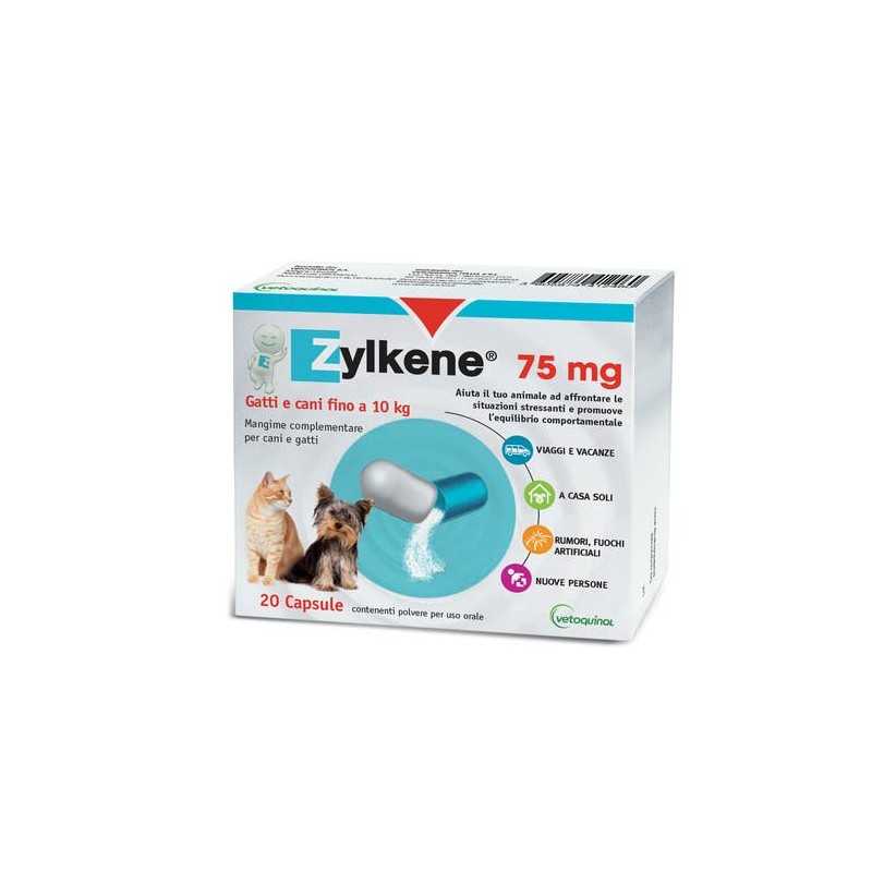 Vetoquinol Zylkene Cani E Gatti 20 Capsule 75 mg