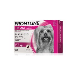 Frontline Tri-Act XS 6 Pipette Spot On 0,5 ml 2,5-5 kg