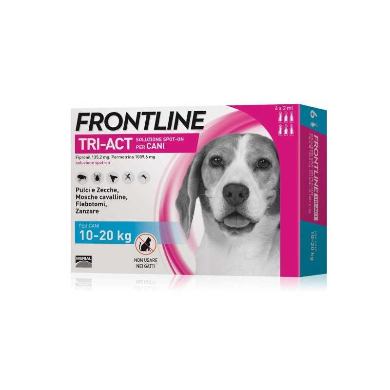 Frontline Tri-Act M 6 Pipette Spot On 2 ml 10-20 kg