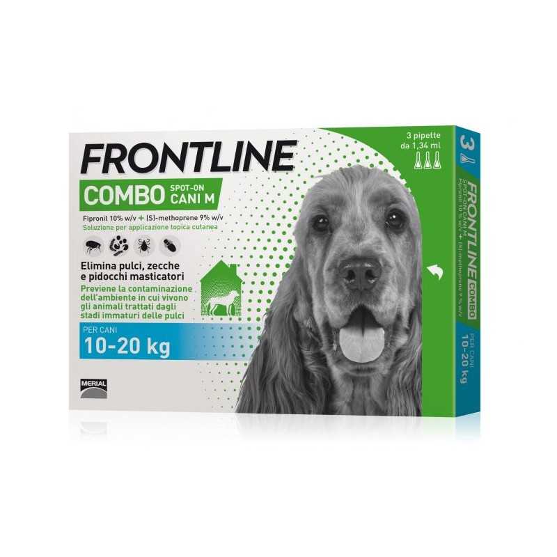 Frontline Combo Cani Medi 3 Pipette Spot On 1,34 ml 10-20 kg