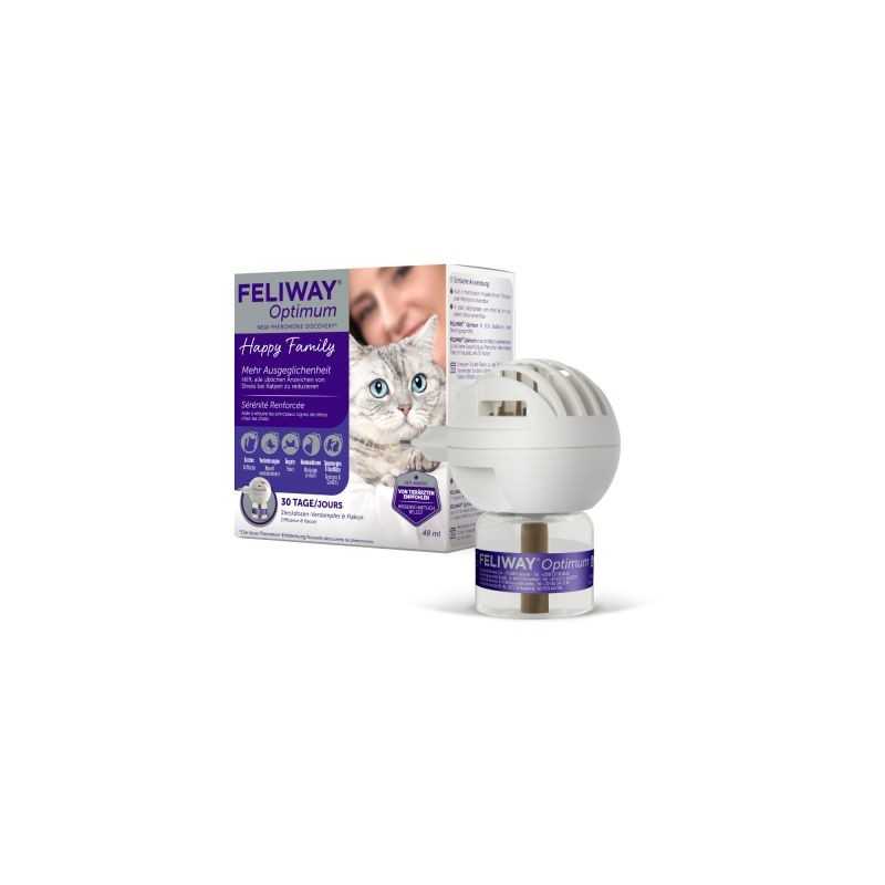 Ceva Feliway Optimum Diffusore + Ricarica 48 ml