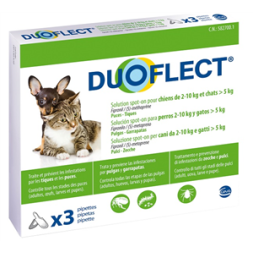 Ceva Duoflect Cani 2-10 kg Gatti maggiore di 5 kg 3 pipette | FarmaPet
