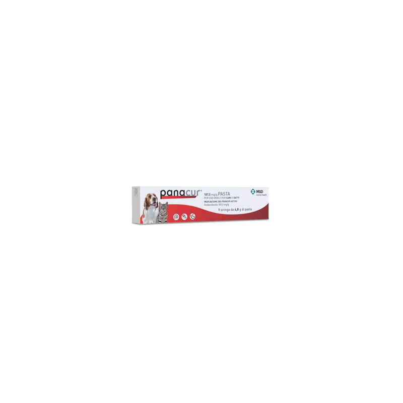 MSD Panacur Pasta 187,5 mg/g 1 siringa | FarmaPet