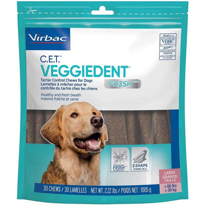 Virbac Veggiedent FR3SH L Oltre 30 Kg 15 Stick
