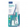 Virbac Kit Dentifricio Enzimatico + Spazzolino Per Cani E Gatti