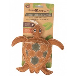 Gioco Tartaruga In Cuoio Farm Company Green 20 cm