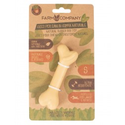 Gioco Osso In Gomma Naturale Farm Company Green