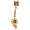 Gioco Ruota In Gomma Naturale E Canapa Farm Company Green 9,5x38 cm