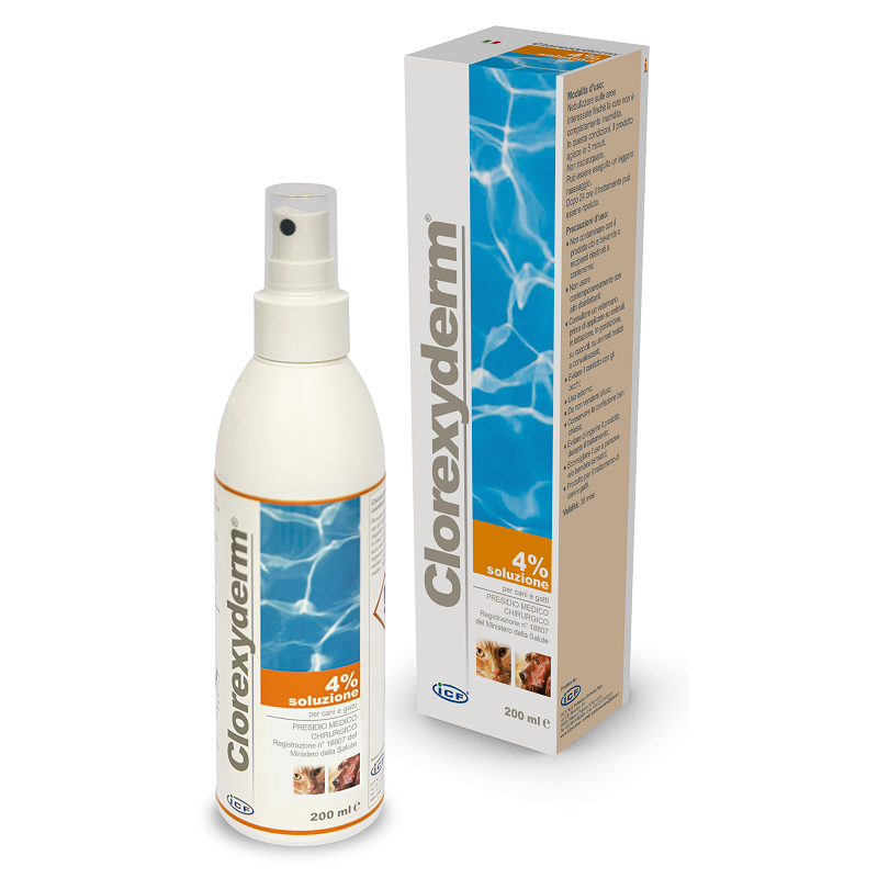 I.C.F Clorexyderm 4% Soluzione 200 ml