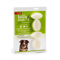 Candioli Kelly Brush Taglia Media 8 Spugnette
