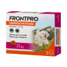 Frontpro 11,3 mg 3 compresse masticabili per cani 2-4 kg