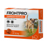 Frontpro 28,3 mg 3 compresse masticabili per cani 4-10 kg