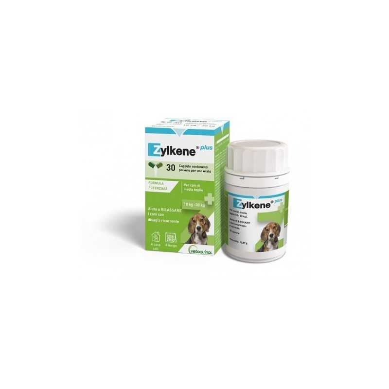 Zylkene Plus 225 mg 30 Capsule Per Cani Da 10 A 30 kg