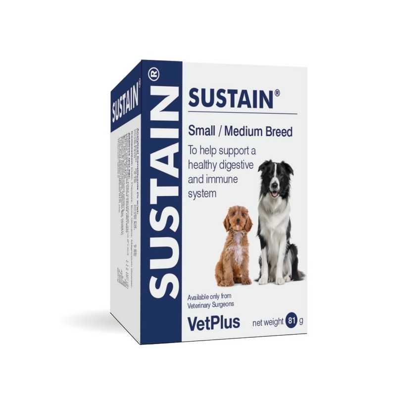VetPlus Sustain Small-Medium Breed 30 Bustine