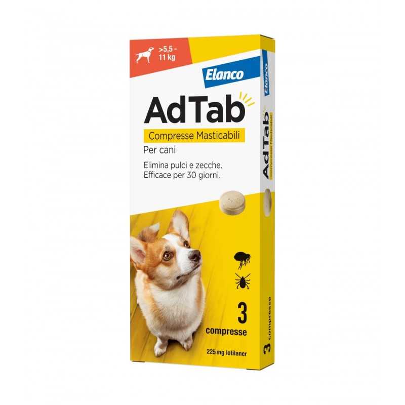 AdTab 3 Compresse Masticabili Per Cani 5,5-11 kg