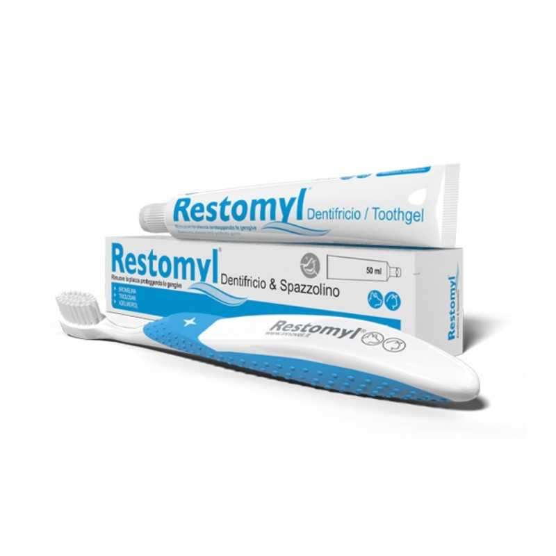 Innovet Restomyl Dentifricio e Spazzolino Extra Soft
