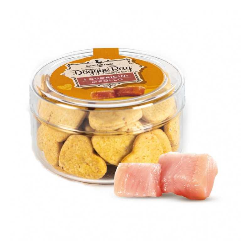 DoggyeBag Cuoricini Deluxe con Pollo