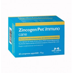 Nbf Lanes Zincogen Pet Immuno 60 Compresse