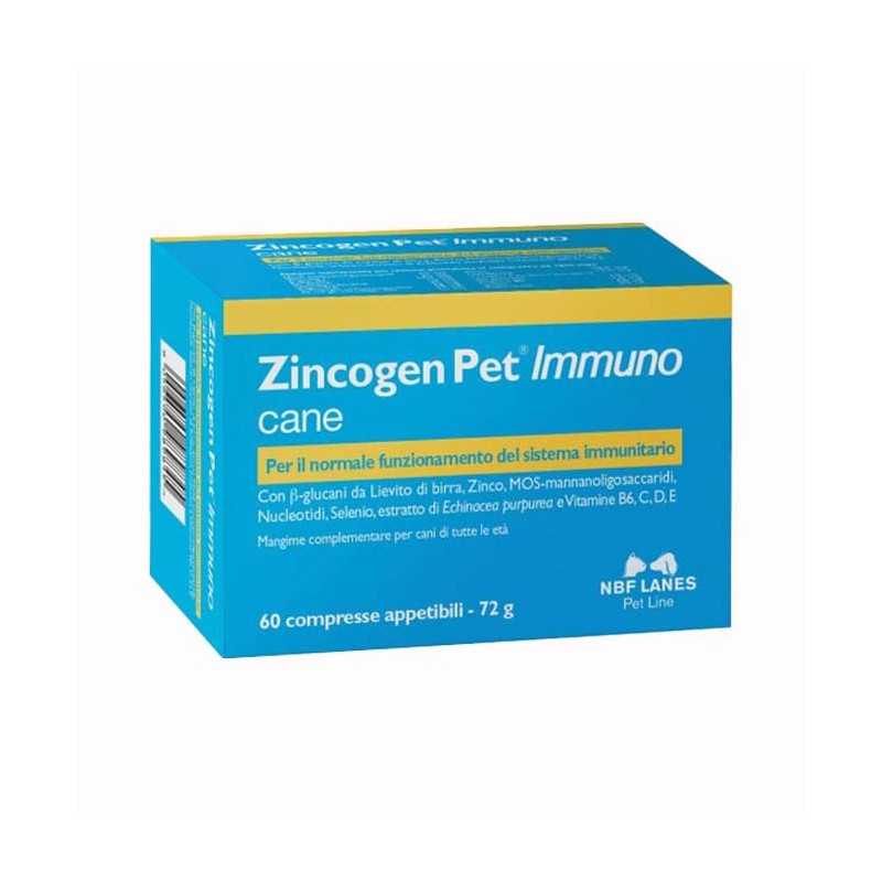 Nbf Lanes Zincogen Pet Immuno 60 Compresse