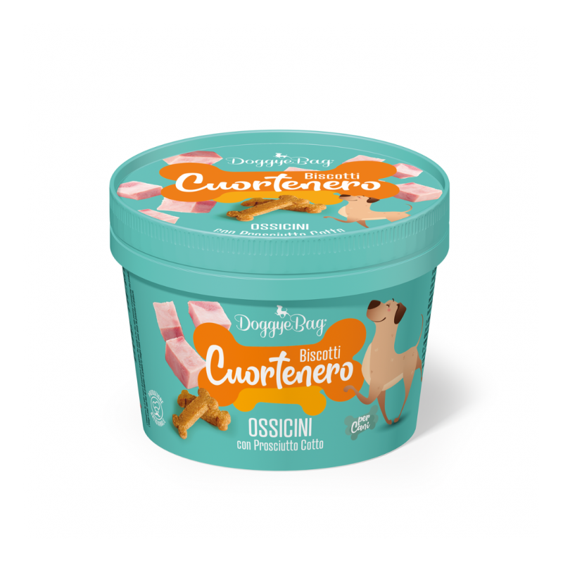 Doggyebag Cuortenero Ossicini con Prosciutto Cotto