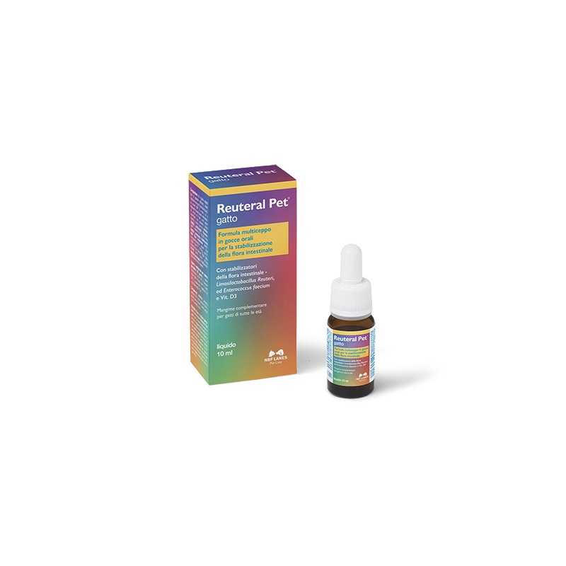 Reuteral Pet Gatto Gocce 10 ml