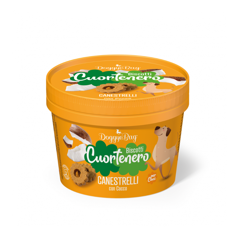 Doggyebag Cuortenero Canestrelli con Cocco