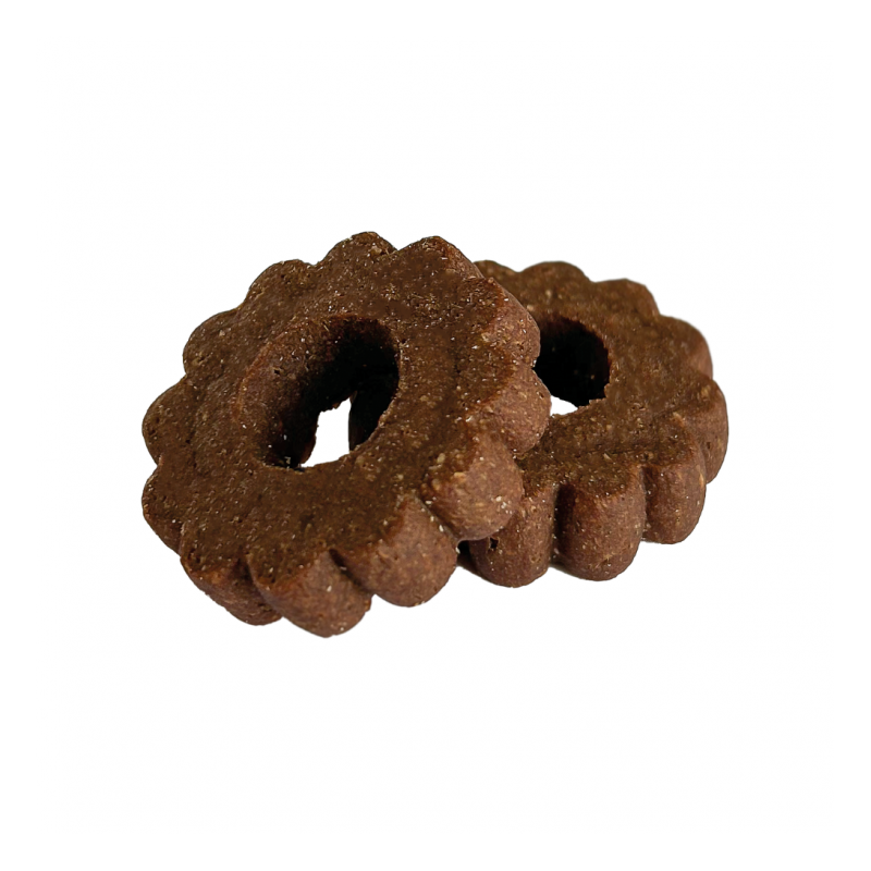 Snack per Cani Cuortenero Canestrelli con Carrube Formaggio e Miele