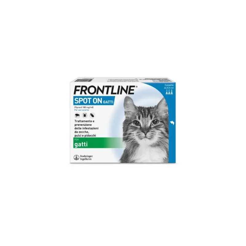 Frontline Spot On Gatti 3 Pipette 0,5 ml