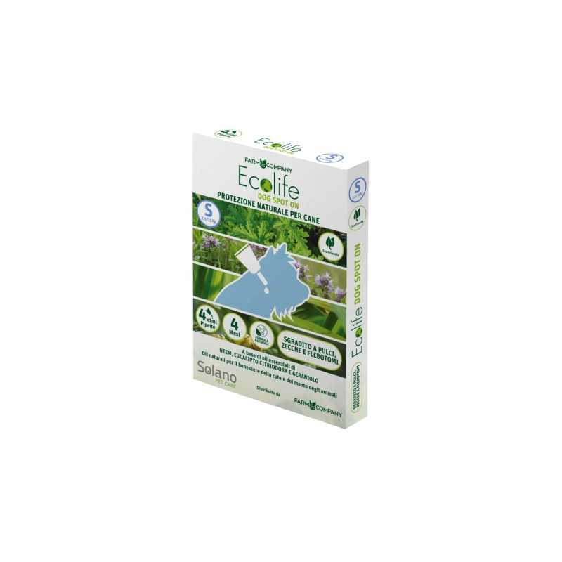 Ecolife Spot-on per Cane Protezione Naturale S