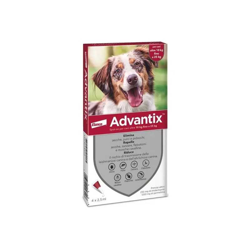 Advantix Cane 10-25 kg - 4 Pipette