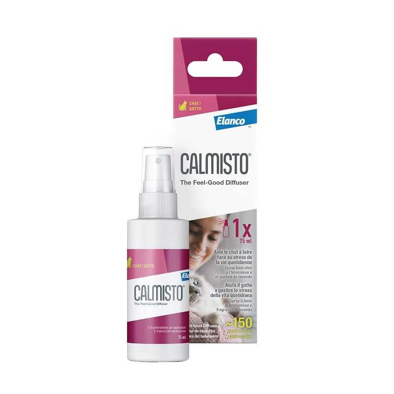Calmisto Gatto Spray 75 ml - Aiuta il gatto a gestire lo stress della vita quotidiana