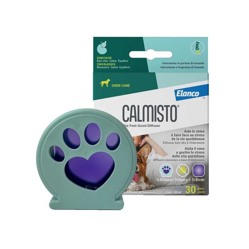 Calmisto Cane Diffusore + Ricarica - Aiuta il cane a gestire lo stress della vita quotidiana