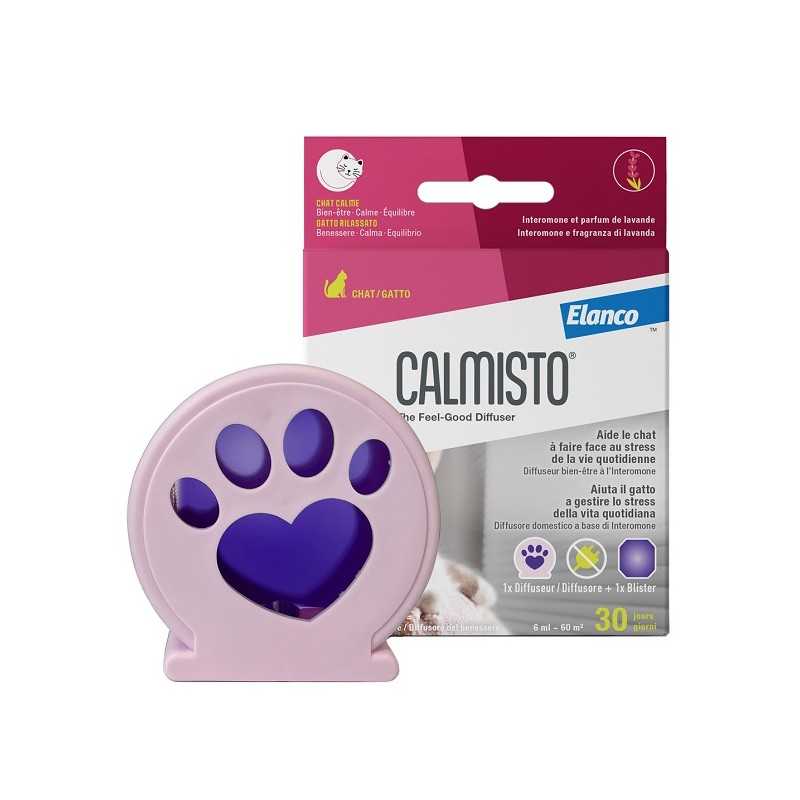 Calmisto Gatto Diffusore + Ricarica - Aiuta il gatto a gestire lo stress della vita quotidiana
