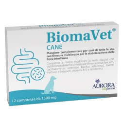 Aurora Biofarma BiomaVet Cane 1500 mg 12 Compresse