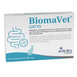 Aurora Biofarma BiomaVet Gatto 380 mg 12 Compresse