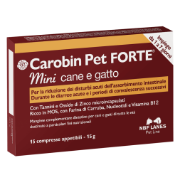 Carobin Pet Forte Mini 15 Compresse Appetibili