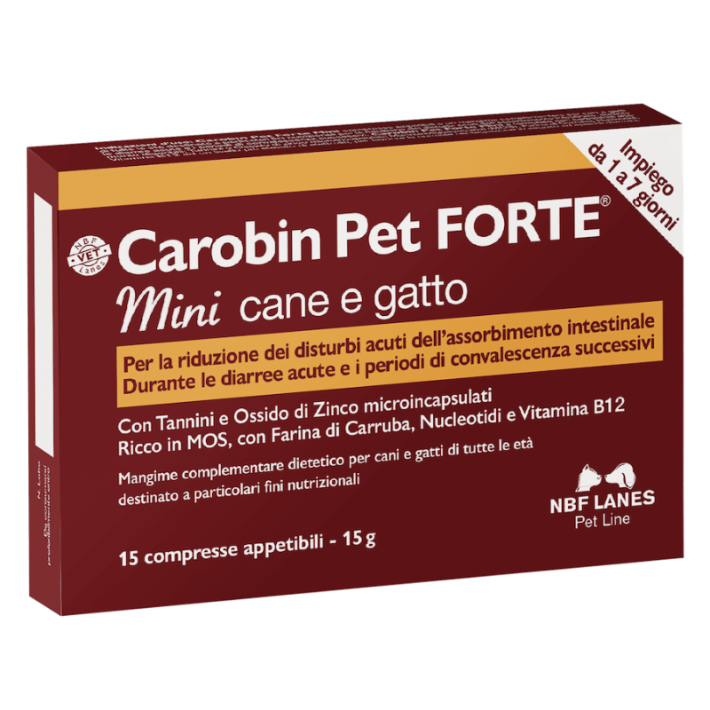 Carobin Pet Forte Mini 15 Compresse Appetibili