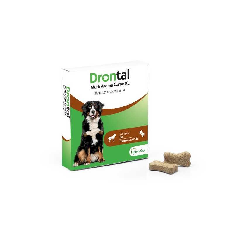 Drontal Cane Multi Aroma Carne Taglia XL