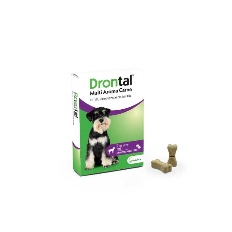 Drontal Cane: 2 Compresse