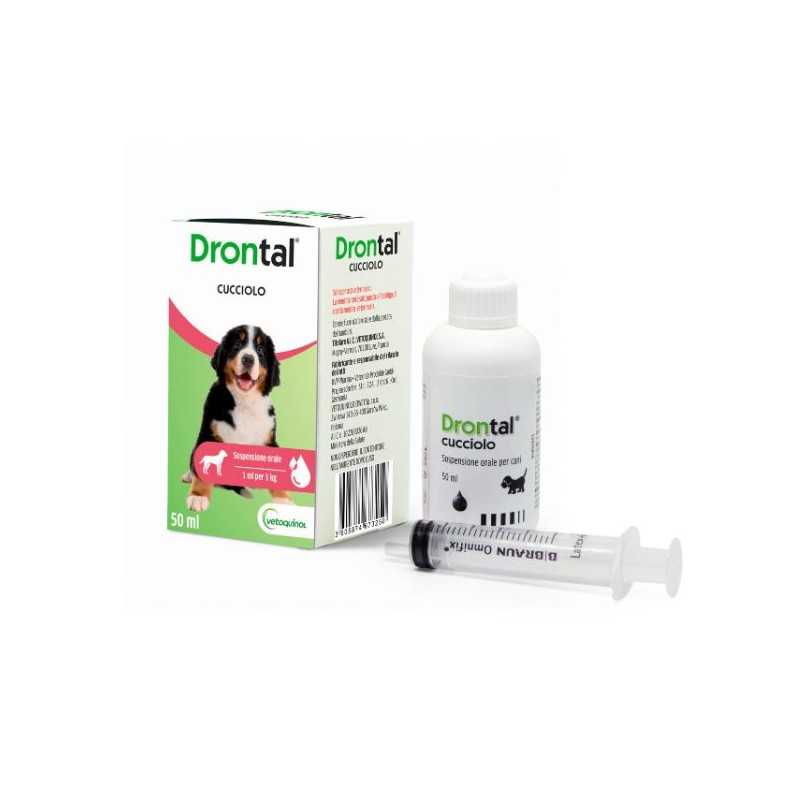 Drontal Cucciolo: sospensione Orale 1 Flacone 50 ml