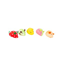 Topini Fruits In Stoffa Con Catnip Attrattivo