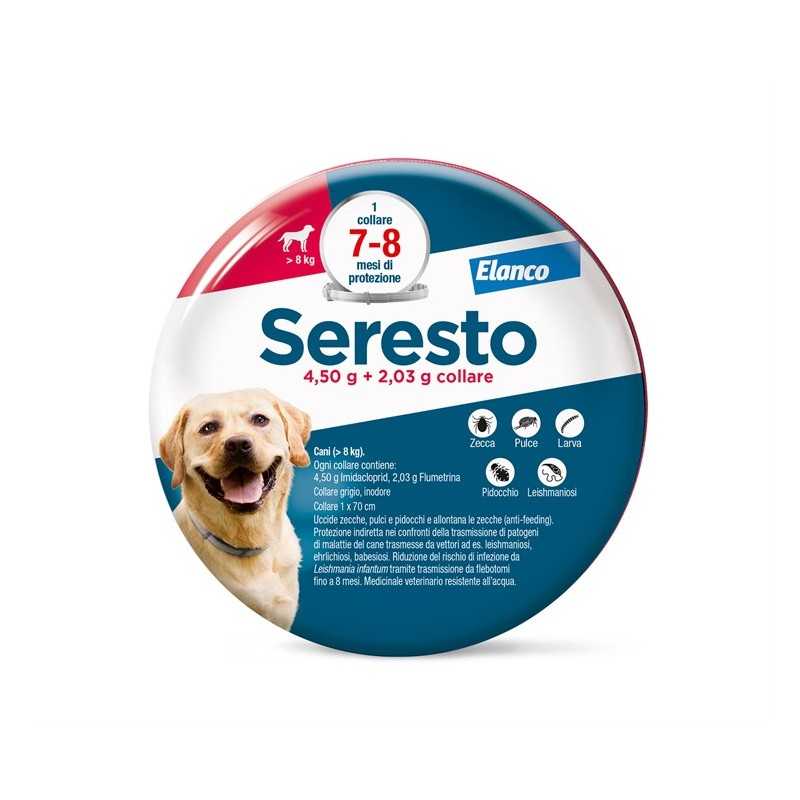 Seresto Collare: 70 cm - Cani con peso superiore A 8 kg