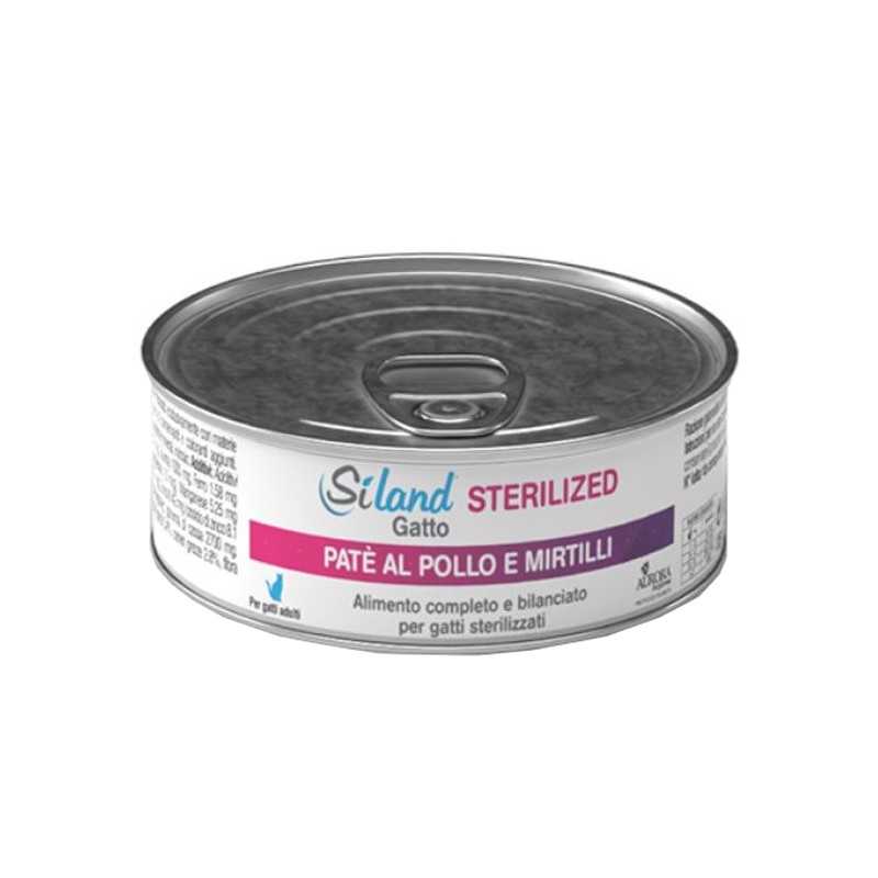 Siland Gatto Sterilizzato Pollo E Mirtilli 85 gr Umido