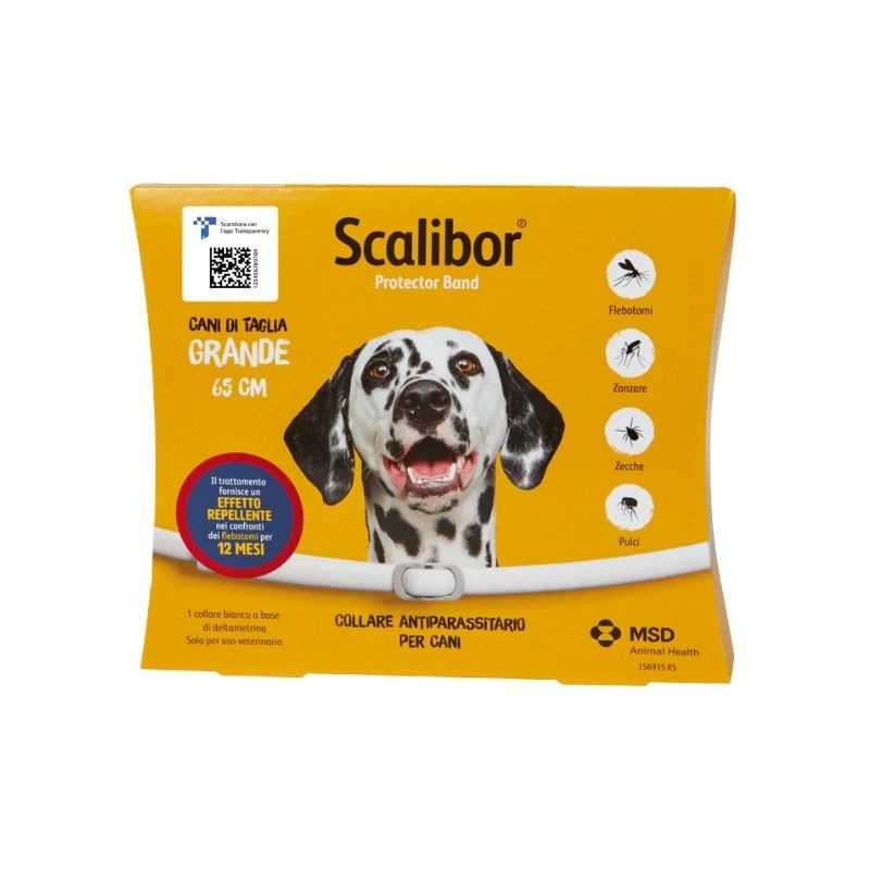 Scalibor Collare da 65 cm - Antiparassitario per cani Grandi