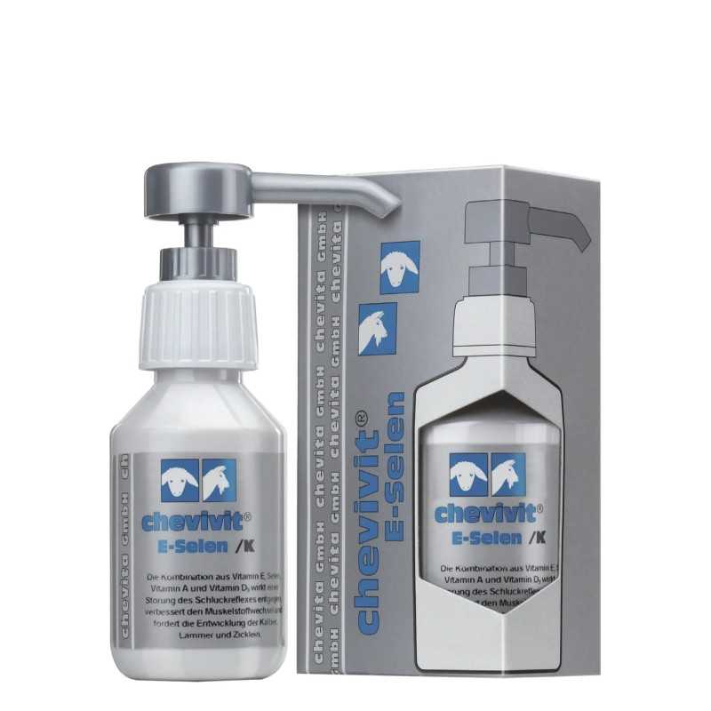 Chevivit E-Selen – Mangime Complementare Liquido con Selenio e Vitamine per Agnelli e Capretti